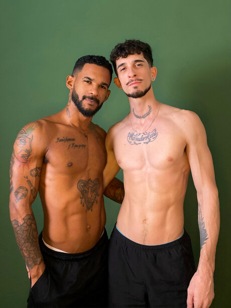 Caio and Ian 👨🏾‍❤️‍👨🏻