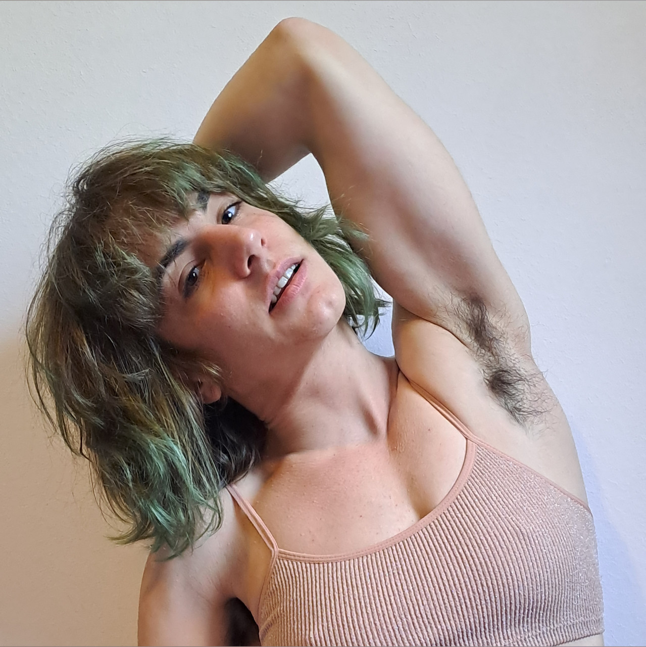 Aragne Spicy ❤️‍🔥 hairy muscled big clit at onlyfans